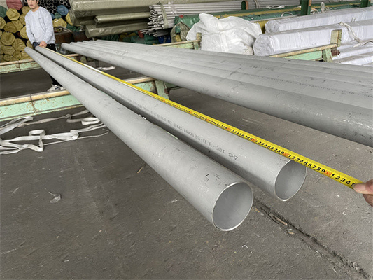 Le Ti a augmenté le tube d'échangeur de chaleur de l'acier inoxydable 1,4571 pour à hautes températures